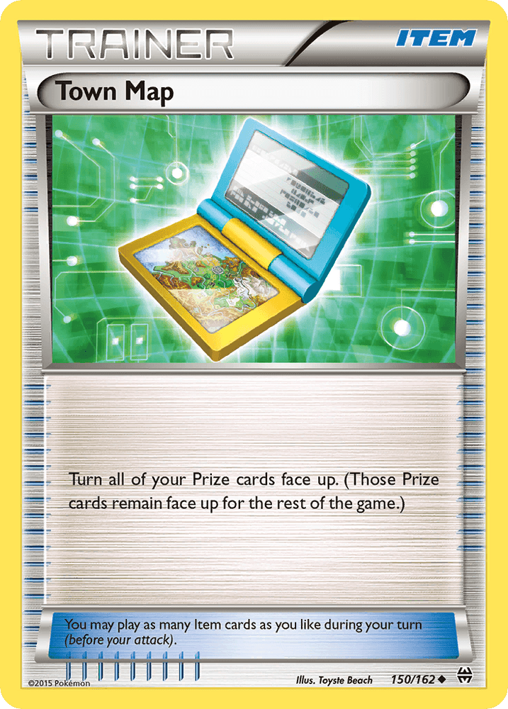 Town Map (150/162) [XY: BREAKthrough] (Online Only)