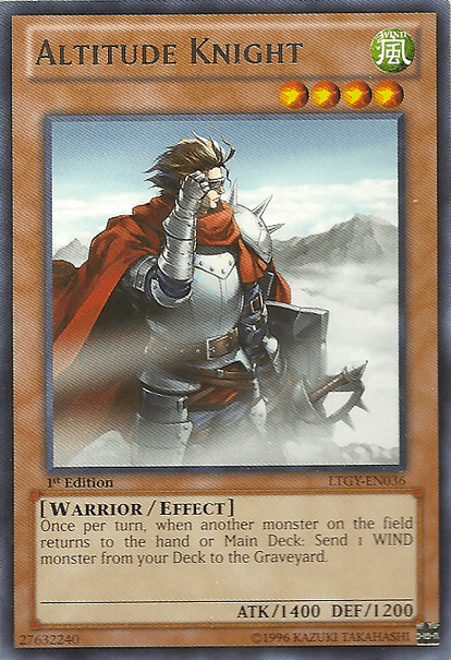 Altitude Knight [LTGY-EN036] Rare (ONLINE ORDER ONLY)