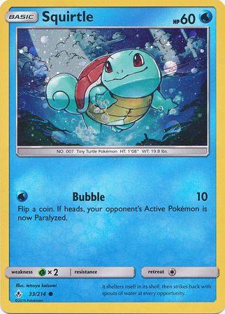 Squirtle (33/214) (Premium Collection Promo) [Sun & Moon: Unbroken Bonds] (Online Only)