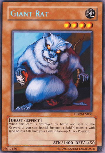 Giant Rat (Blue) [DL09-EN005] Rare (ONLINE ORDER ONLY)
