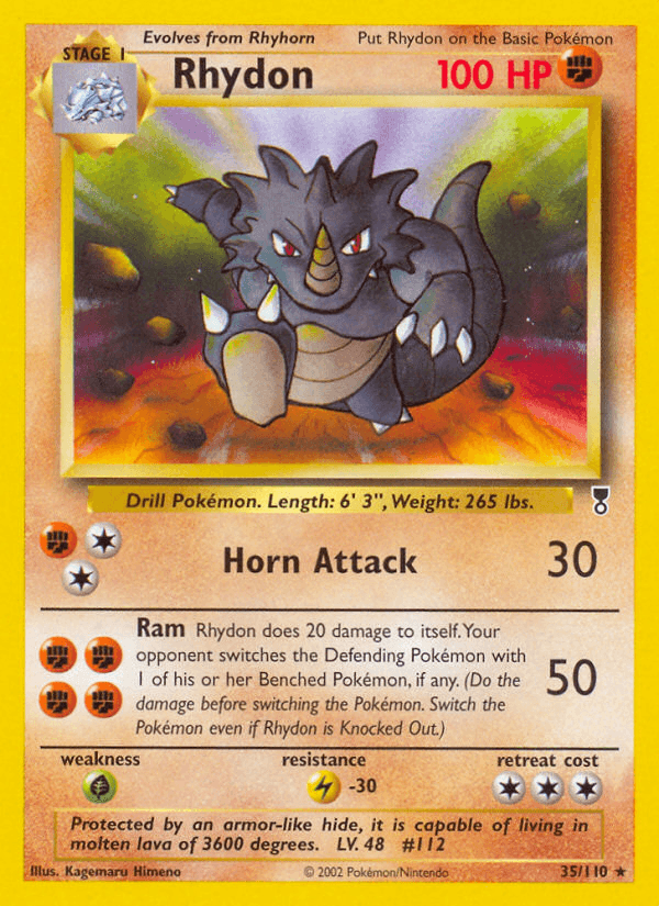 Rhydon (35/110) [Legendary Collection] (Online Only)