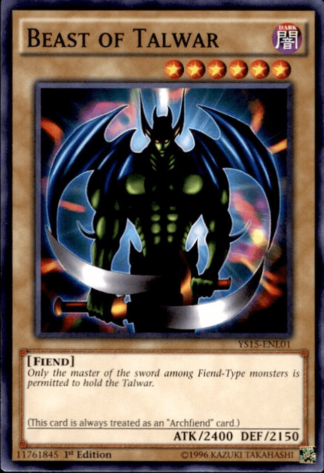 Beast of Talwar [YS15-ENL01] Common (ONLINE ORDER ONLY)