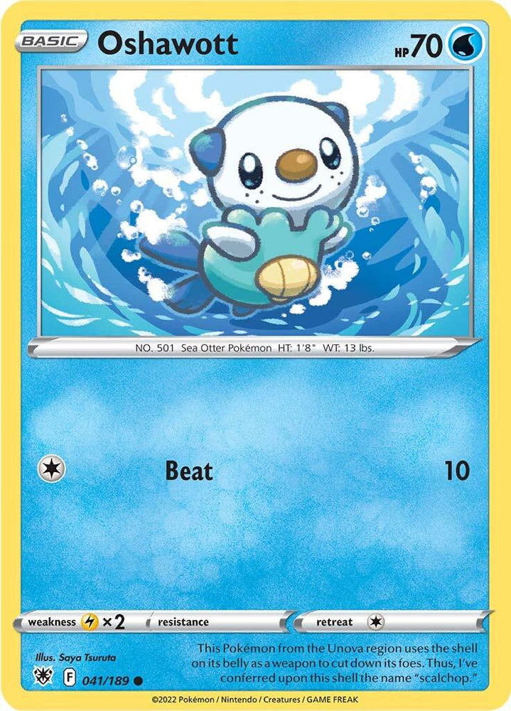 Oshawott (041/189) [Sword & Shield: Astral Radiance] (Online Only)