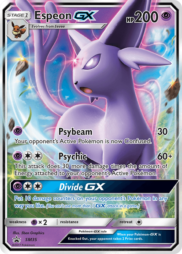 Espeon GX (SM35) [Sun & Moon: Black Star Promos] (Online Only)