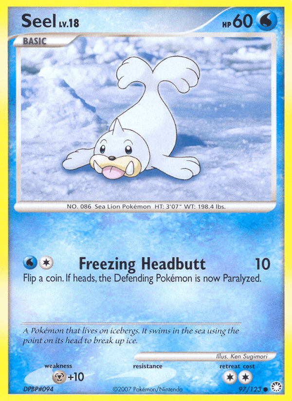Seel (97/123) [Diamond & Pearl: Mysterious Treasures] (Online Only)