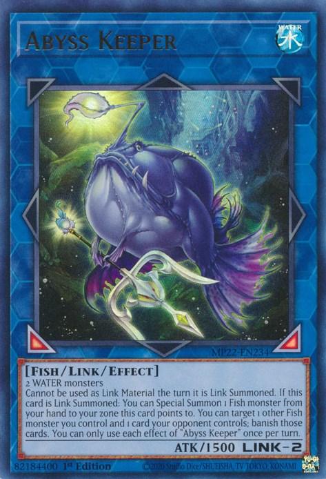 Abyss Keeper [MP22-EN234] Ultra Rare (ONLINE ORDER ONLY)