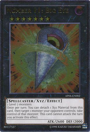 Number 11: Big Eye [AP06-EN002] Ultimate Rare (ONLINE ORDER ONLY)