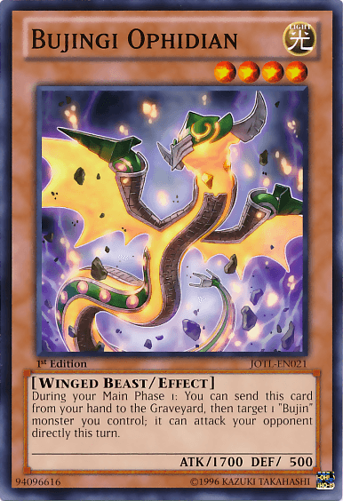 Bujingi Ophidian [JOTL-EN021] Common (ONLINE ORDER ONLY)