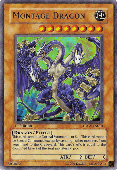 Montage Dragon [TDGS-EN014] Ultra Rare (ONLINE ORDER ONLY)