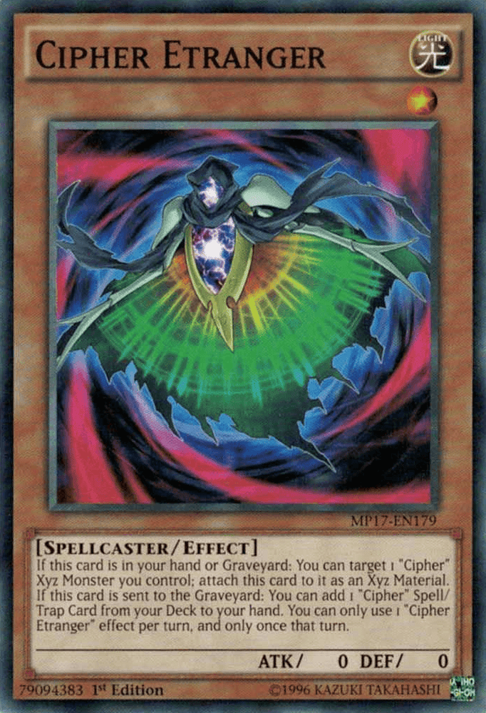 Cipher Etranger [MP17-EN179] Common (ONLINE ORDER ONLY)