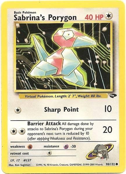 Sabrina's Porygon (98/132) [Gym Challenge Unlimited] (Online Only)