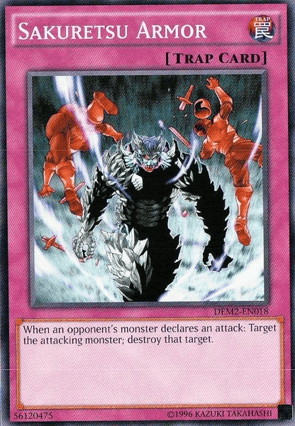 Sakuretsu Armor [DEM2-EN018] Common (ONLINE ORDER ONLY)