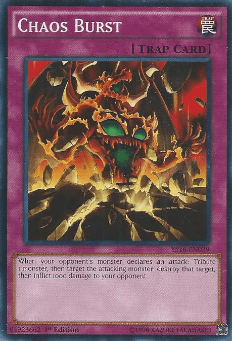 Chaos Burst [YS16-EN039] Common (ONLINE ORDER ONLY)