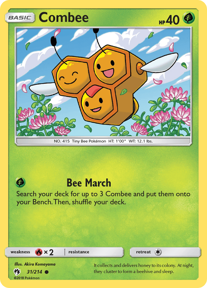 Combee (31/214) [Sun & Moon: Lost Thunder] (Online Only)