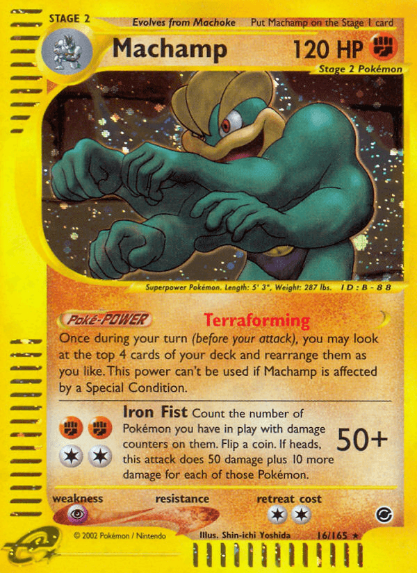 Machamp (16/165) [Expedition: Base Set] (Online Only)