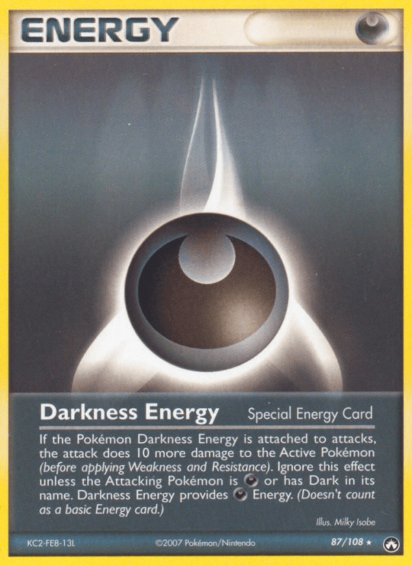 Darkness Energy (87/108) [EX: Power Keepers] (Online Only)