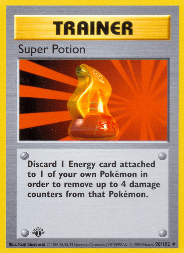 Super Potion (90/102) (Shadowless) [Base Set 1st Edition] (Online Only)
