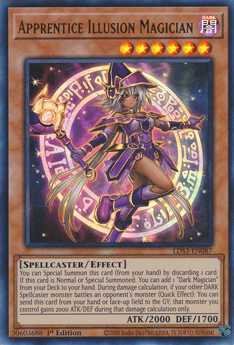 Apprentice Illusion Magician [LDS3-EN087] Ultra Rare (ONLINE ORDER ONLY)