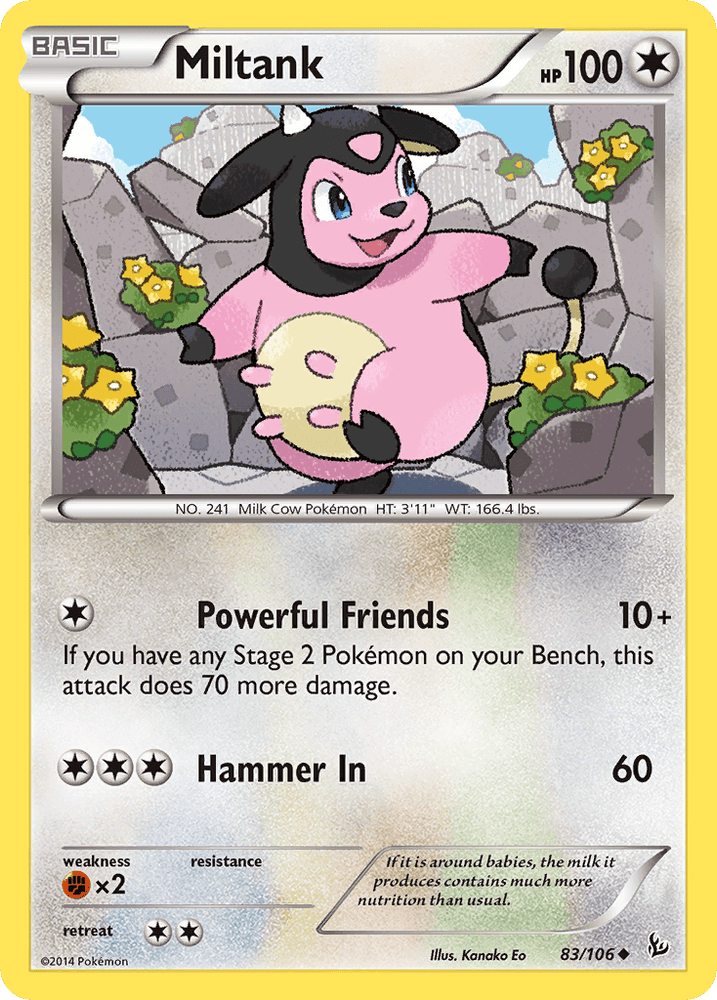 Miltank (83/106) [XY: Flashfire] (Online Only)