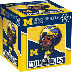Michigan Wolverines - NCAA Mascot 100 Piece Jigsaw Puzzle (ONLINE ORDER ONLY)