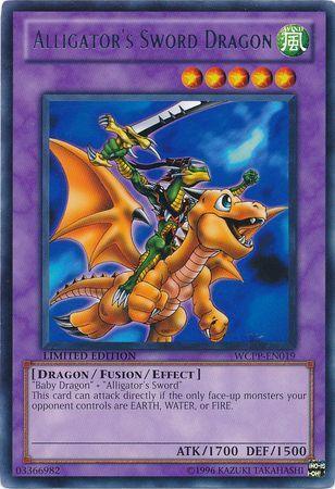 Alligator's Sword Dragon [WCPP-EN019] Rare (ONLINE ORDER ONLY)