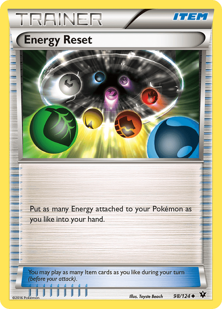 Energy Reset (98/124) [XY: Fates Collide] (Online Only)