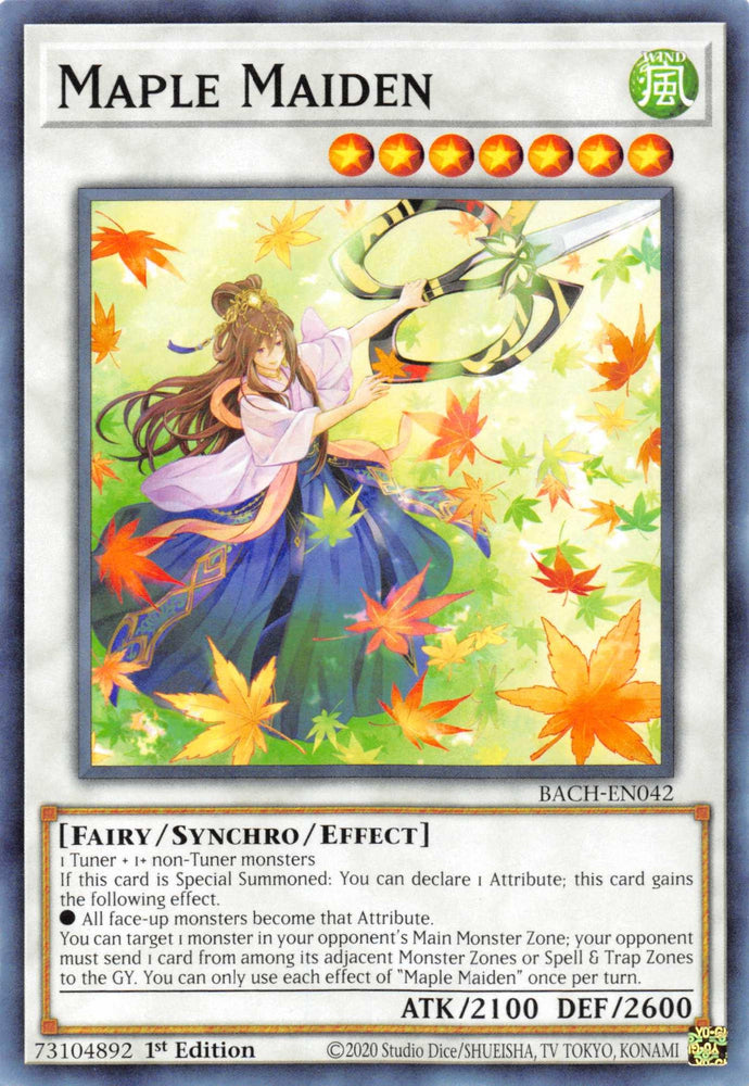 Maple Maiden [BACH-EN042] Common (ONLINE ORDER ONLY)