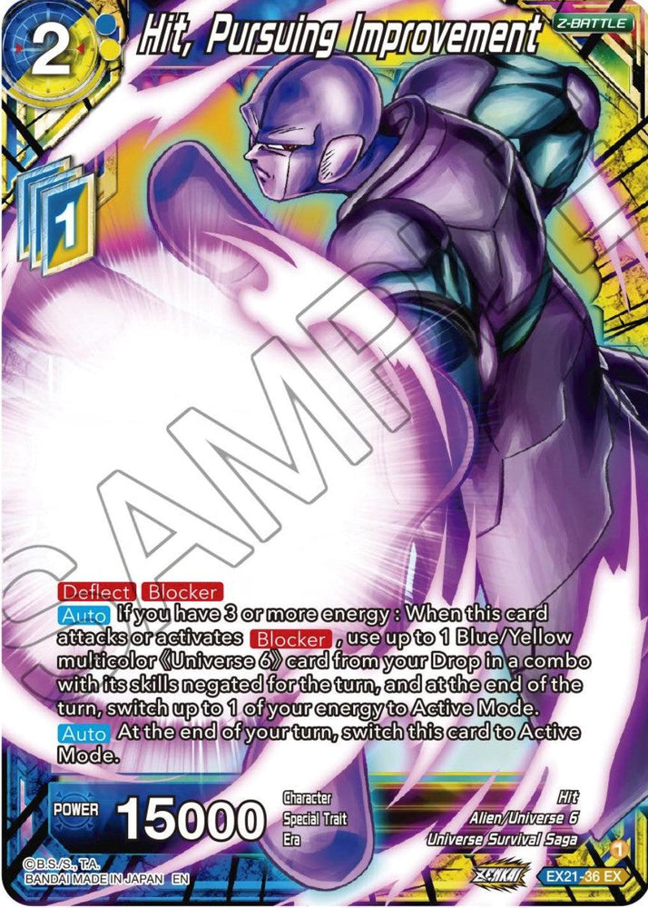 Hit, Pursuing Improvement (EX21-36) [5th Anniversary Set] (ONLINE ORDER ONLY)
