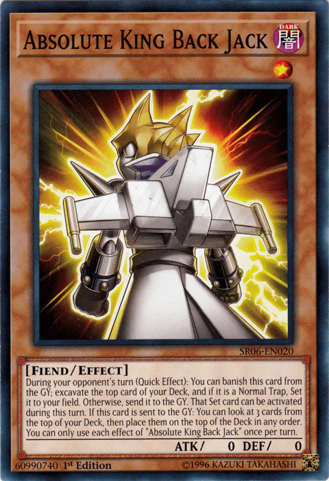 Absolute King Back Jack [SR06-EN020] Common (ONLINE ORDER ONLY)