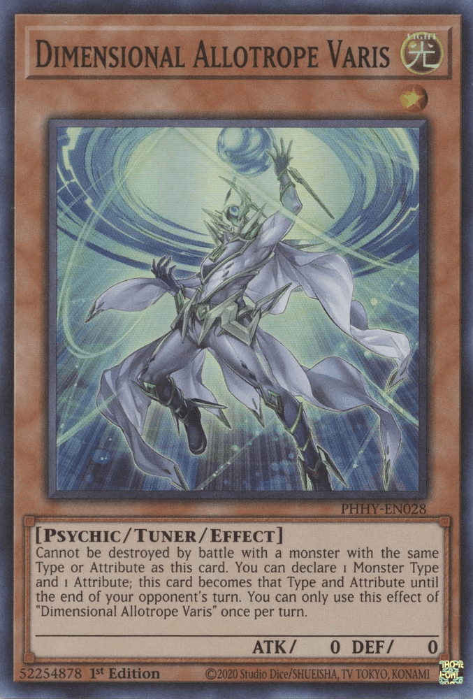 Dimensional Allotrope Varis [PHHY-EN028] Super Rare (ONLINE ORDER ONLY)
