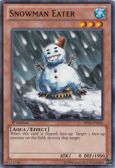 Snowman Eater [BP01-EN064] Common (ONLINE ORDER ONLY)