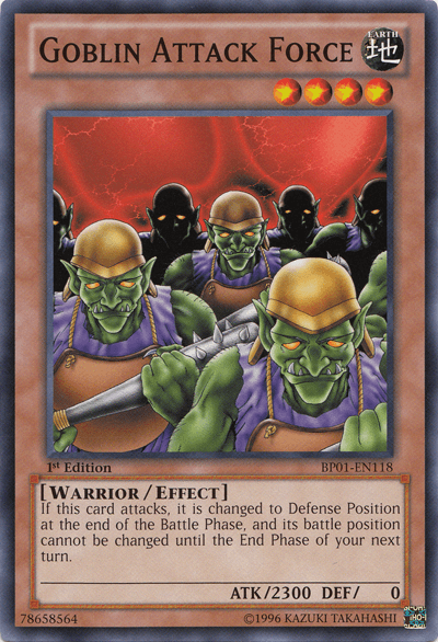 Goblin Attack Force [BP01-EN118] Common (ONLINE ORDER ONLY)