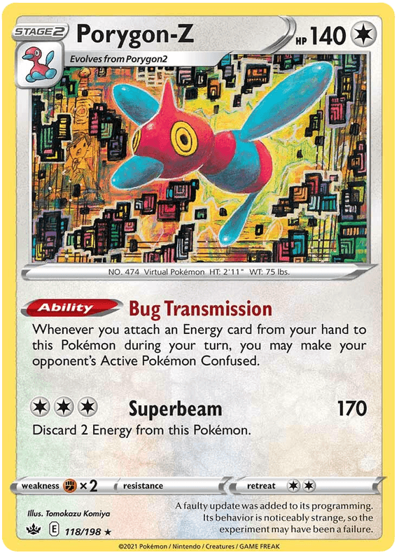 Porygon-Z (118/198) [Sword & Shield: Chilling Reign] (Online Only)