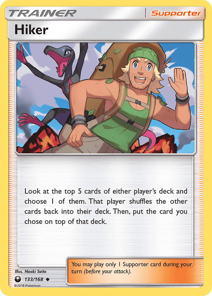 Hiker (133/168) [Sun & Moon: Celestial Storm] (Online Only)