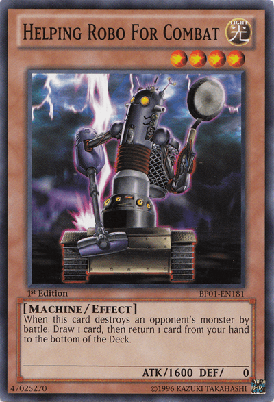 Helping Robo for Combat [BP01-EN181] Common (ONLINE ORDER ONLY)