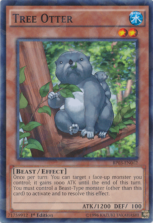 Tree Otter [BP03-EN062] Shatterfoil Rare (ONLINE ORDER ONLY)