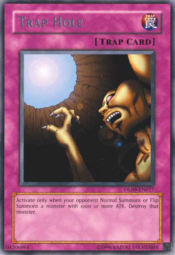 Trap Hole (Silver) [DL09-EN017] Rare (ONLINE ORDER ONLY)