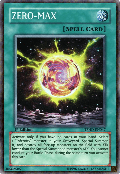 Zero-Max [TSHD-EN047] Super Rare (ONLINE ORDER ONLY)