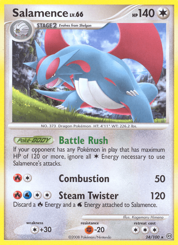 Salamence (24/100) [Diamond & Pearl: Stormfront] (Online Only)