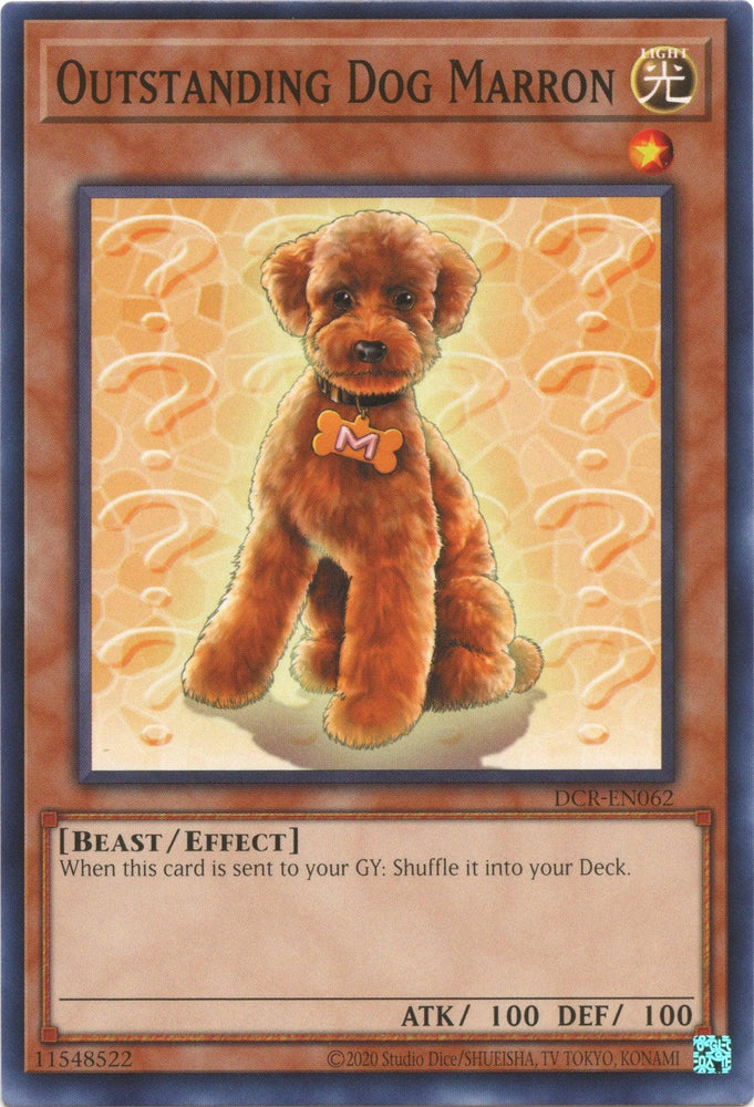 Outstanding Dog Marron (25th Anniversary) [DCR-EN062] Common (ONLINE ORDER ONLY)