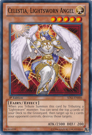 Celestia, Lightsworn Angel [SDLI-EN006] Common (ONLINE ORDER ONLY)