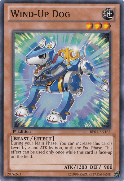 Wind-Up Dog [BP01-EN167] Common (ONLINE ORDER ONLY)