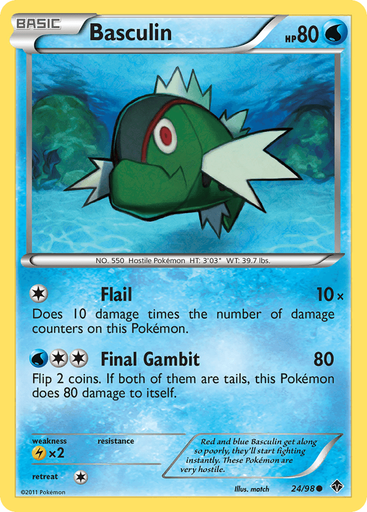 Basculin (24/98) [Black & White: Emerging Powers] (Online Only)
