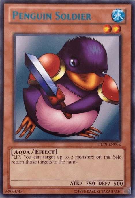 Penguin Soldier (Blue - DL18) [DL18-EN002] Rare (ONLINE ORDER ONLY)
