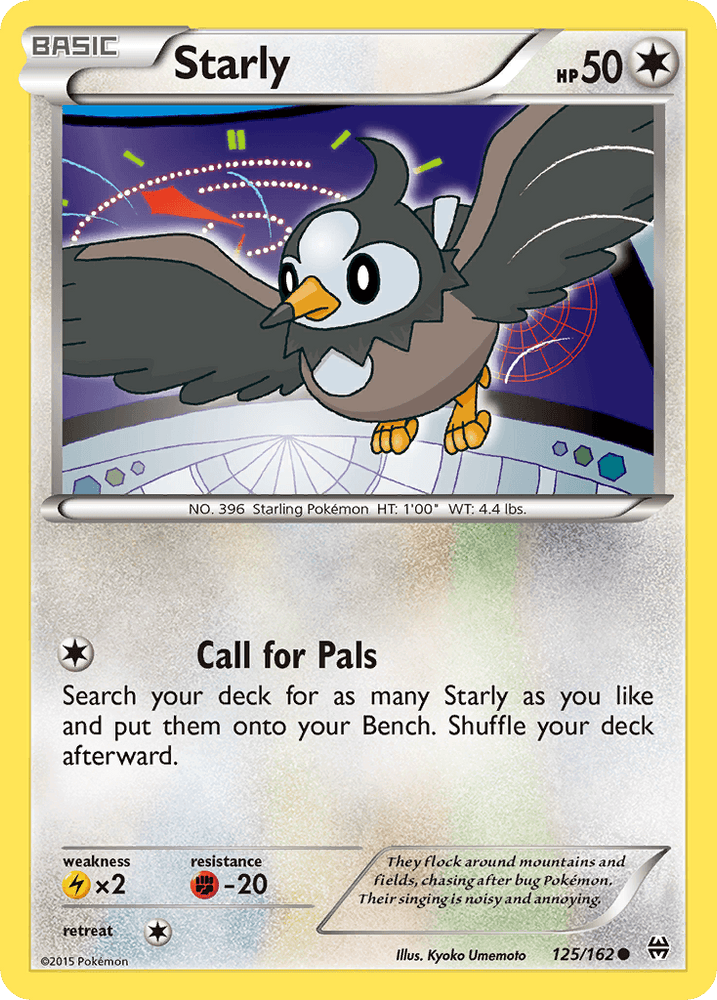 Starly (125/162) [XY: BREAKthrough] (Online Only)
