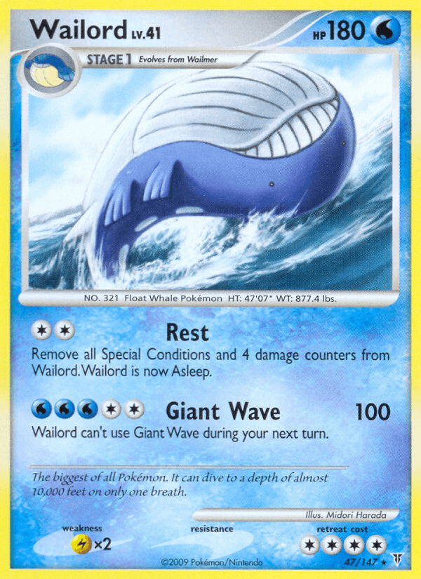 Wailord (47/147) [Platinum: Supreme Victors] (Online Only)