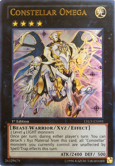 Constellar Omega [LTGY-EN091] Ultra Rare (ONLINE ORDER ONLY)