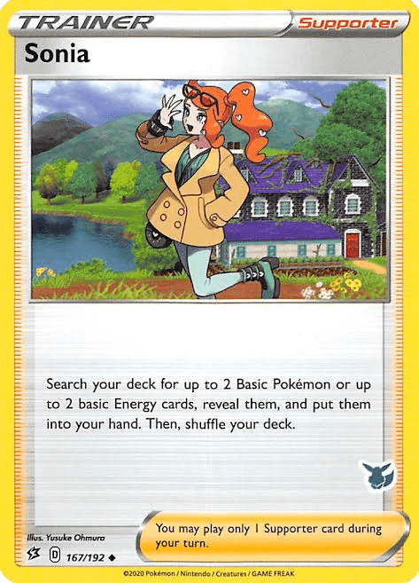 Sonia (167/192) (Eevee Deck) [Battle Academy 2022] (Online Only)