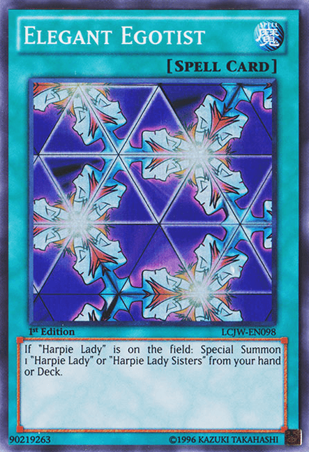 Elegant Egotist [LCJW-EN098] Super Rare (ONLINE ORDER ONLY)