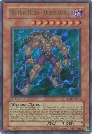 Destiny Hero - Dreadmaster [EOJ-EN004] Ultra Rare (ONLINE ORDER ONLY)